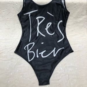 NWOT ~ One Piece bodysuit/swimsuit